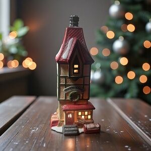 Department 56 - “Rimpy’s Bakery” North Pole Series with light and box